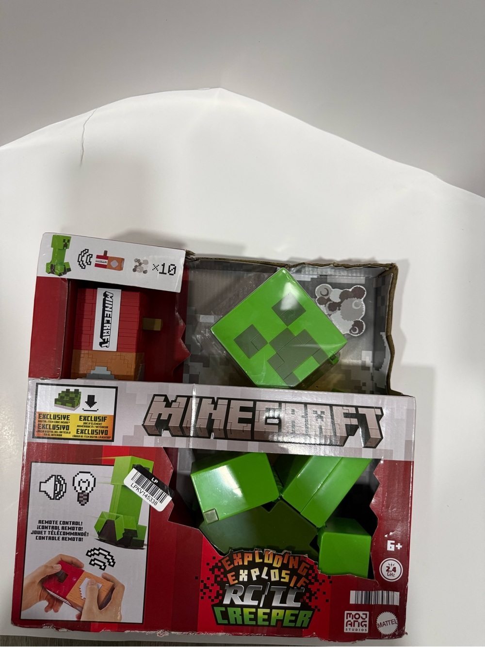 Mattel Minecraft Exploding RC Creeper Remote Control Toy - Picture 6 of 11